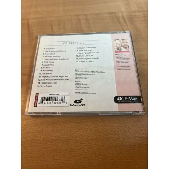 LifeWay Preschool "Bible Studies For Life" (Enhanced CD, Spring 2019) - Picture 2 of 7